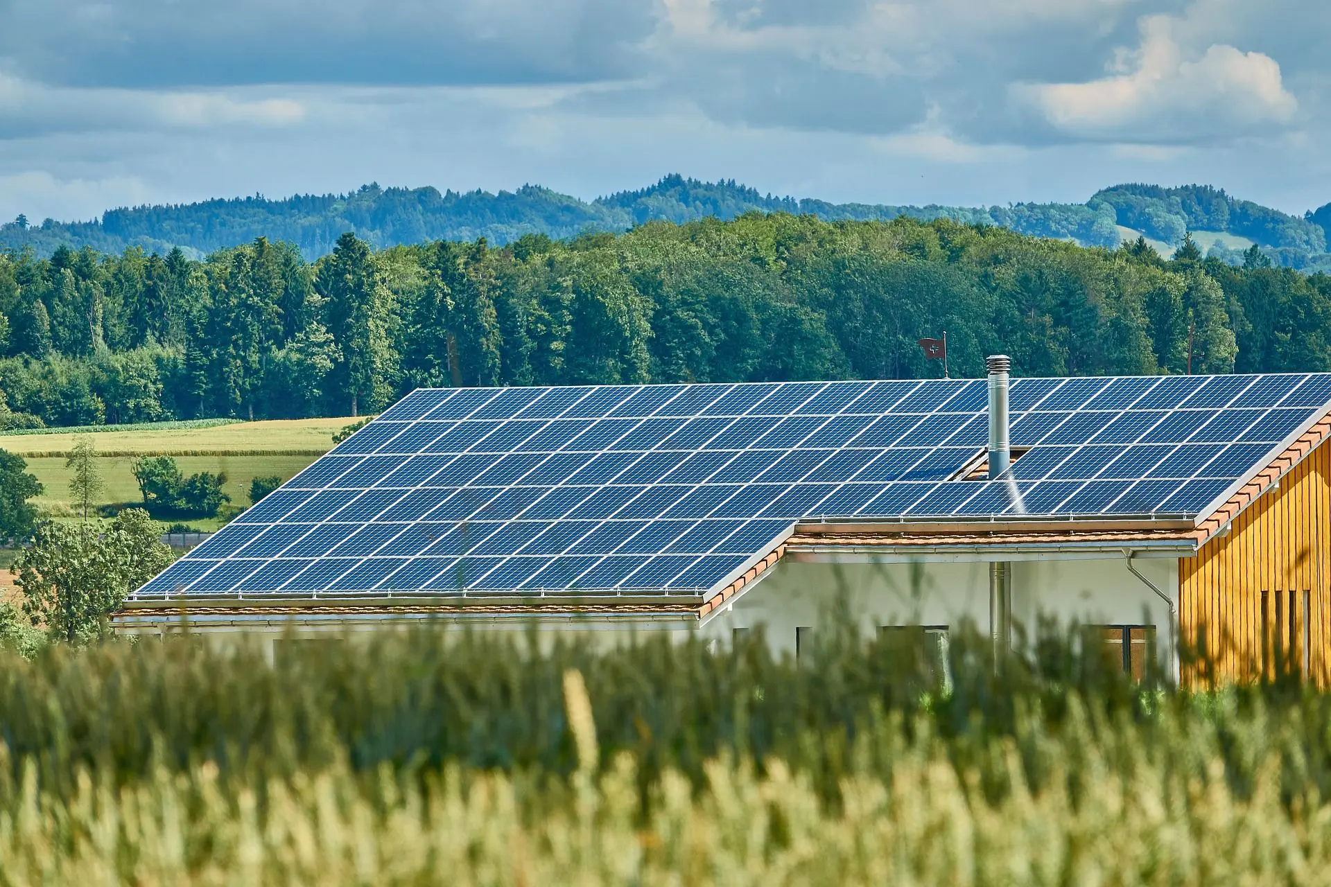 Photovoltaik Worms: Installation der Solaranlage